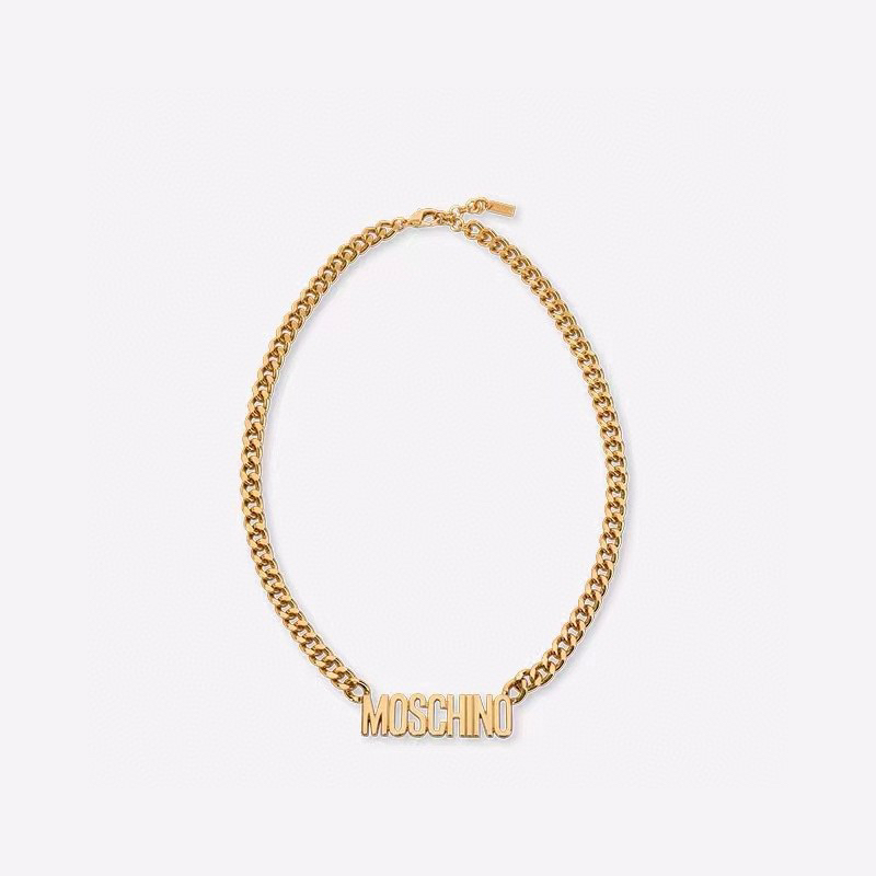 Moschino necklace 11lyx2 (1)